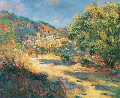 O caminho para Monte Carlo de Claude Monet